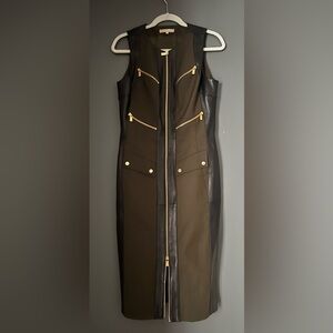 Women's Black and Brown Jacket